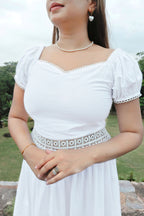 Lace Affair Midi Dress