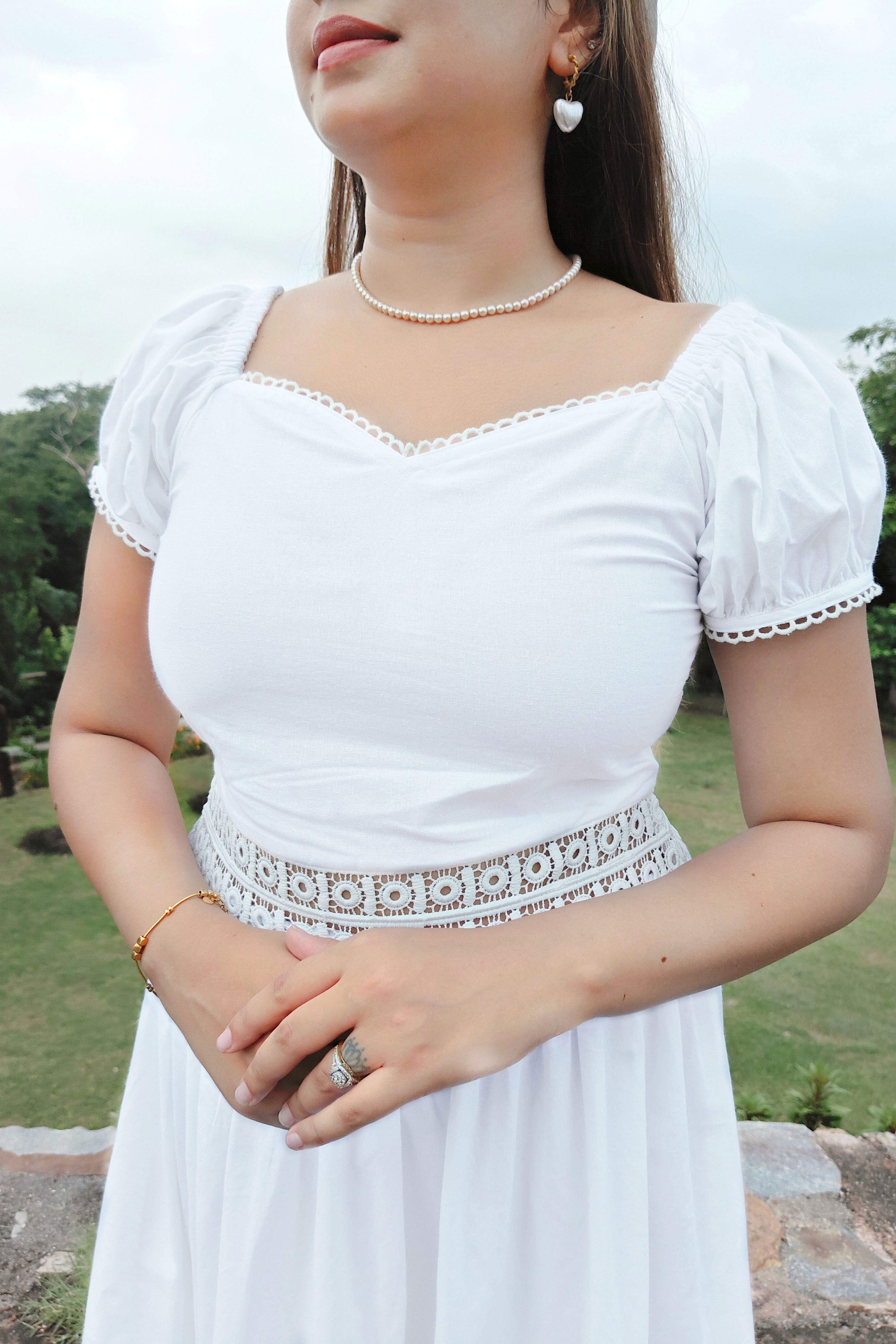 Lace Affair Midi Dress