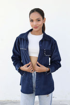 Effortless Repeat Oversized Shacket