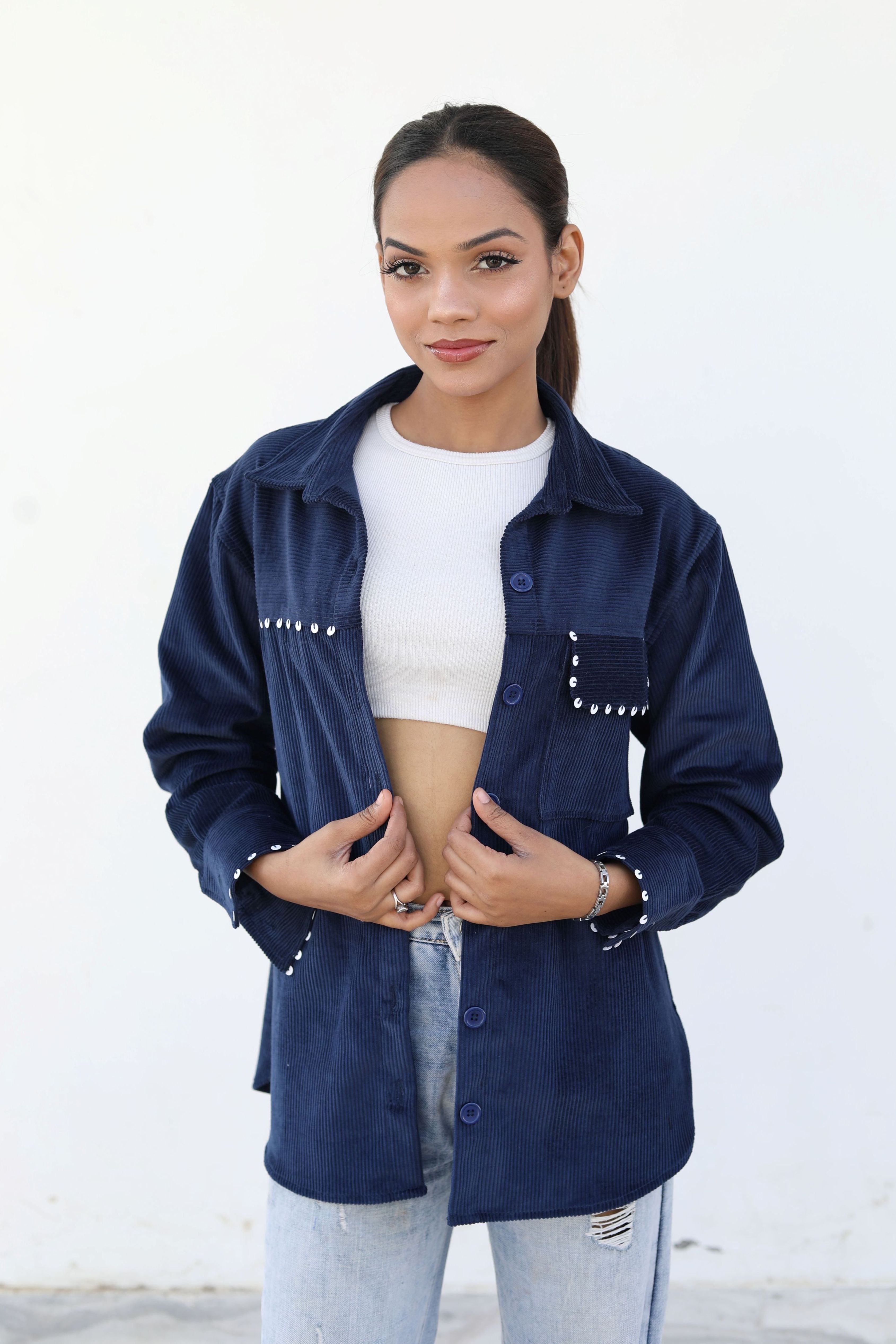 Effortless Repeat Oversized Shacket