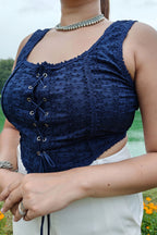 Tie-Up Corset Top