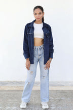 Effortless Repeat Oversized Shacket