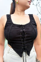Tie-Up Corset Top