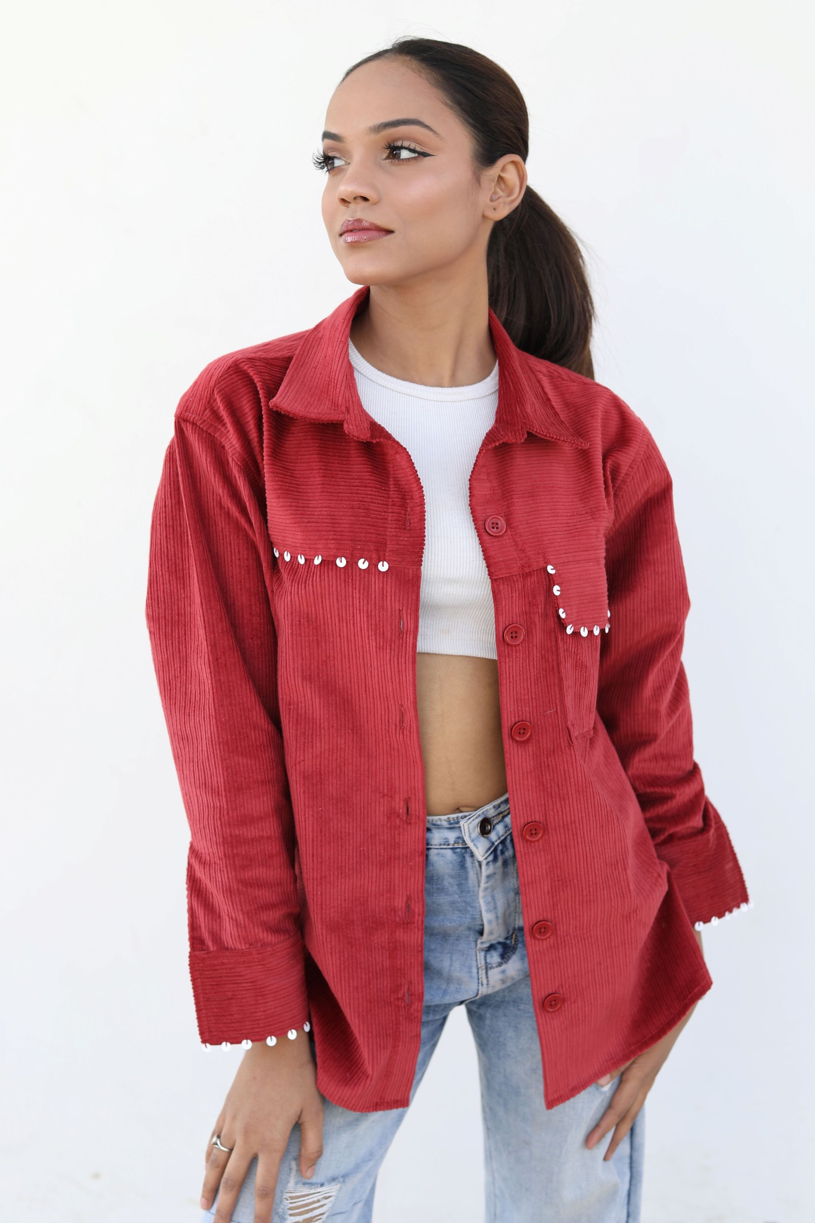 Effortless Repeat Oversized Shacket