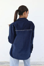 Effortless Repeat Oversized Shacket